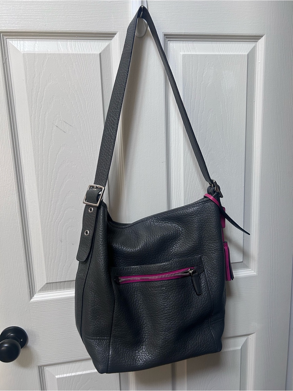 Coach Legacy Textured Leather Duffle Shoulder Handbag - never been used
